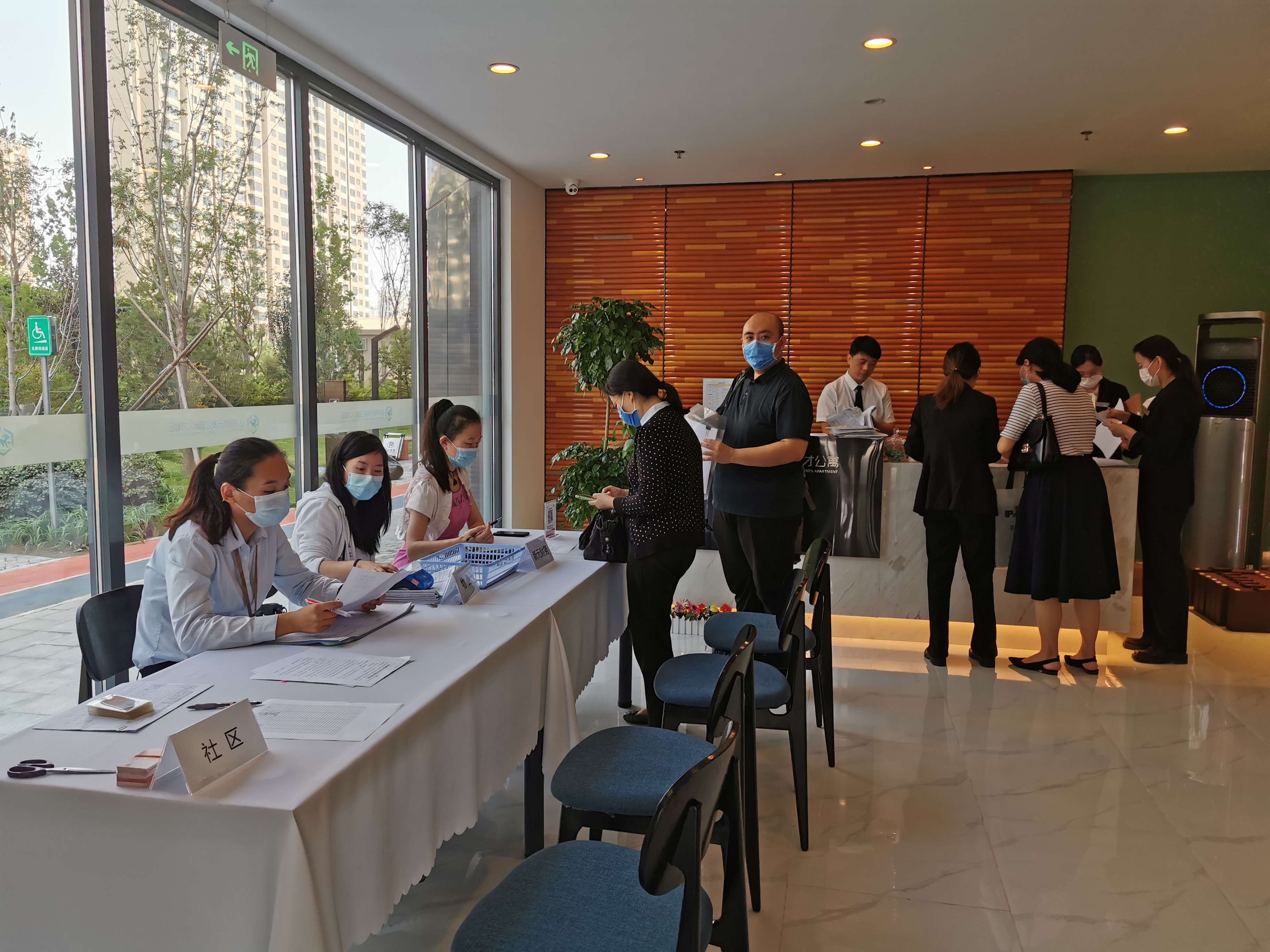 经开区国际DG视讯公寓迎来第二批住户