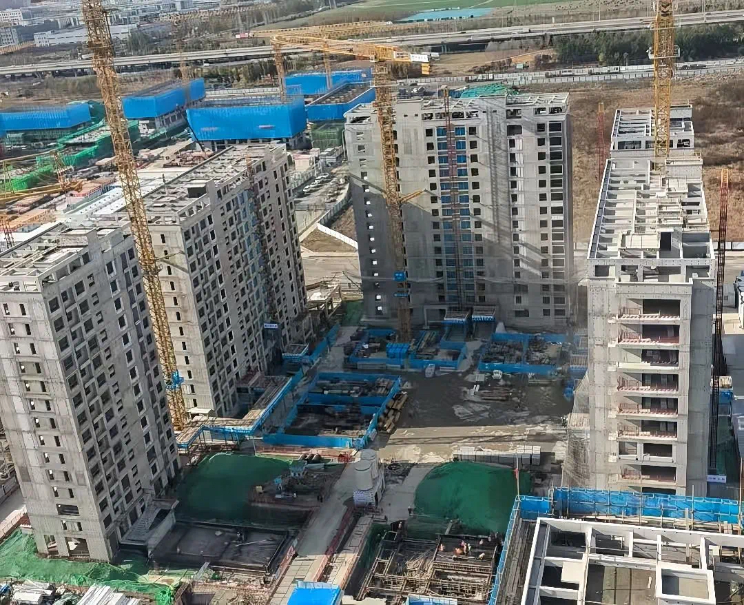 国际DG视讯社区3号地块项目完成主体结构周全封顶