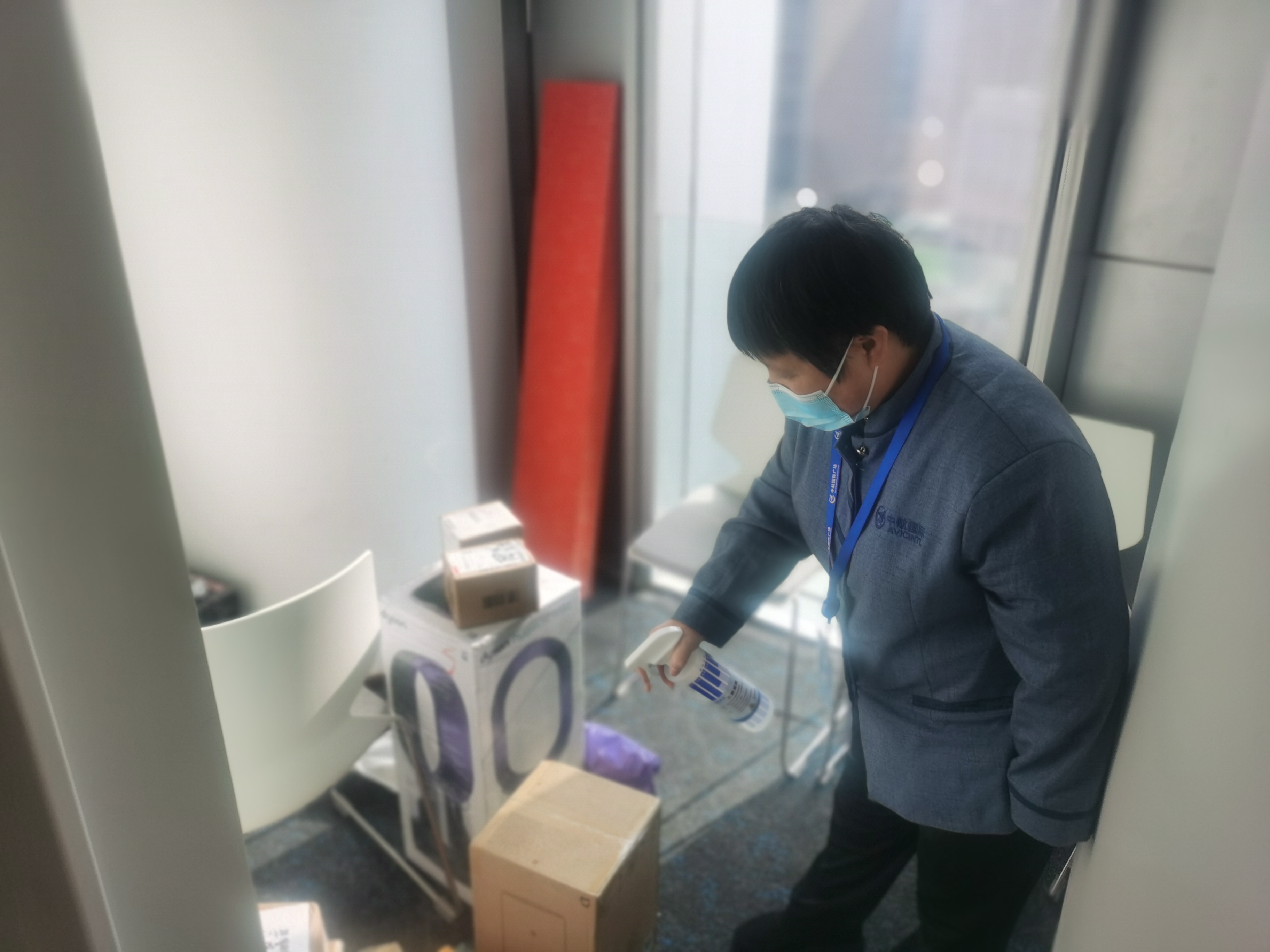 “快递”也要“防疫”——亦庄DG视讯集团严酷落实快递防疫管控事情